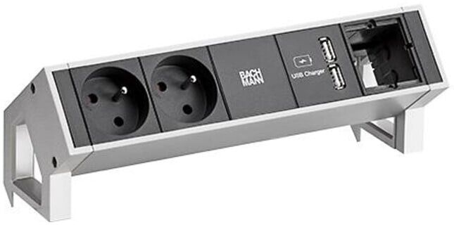 Bachmann Multiprise 2x UTE 1x USB 902.432 (902.432)