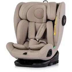 Chipolino Kindersitz Techno iGROW i-Size (40-150cm) Isofix Top Tether Kopfstütze beige