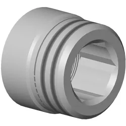 Dornbracht Anschluss Adapter für Wandanschlussbogen Ersatzteile 09240314120 D. 22 x 17 mm chr gebürs 09240314120-93