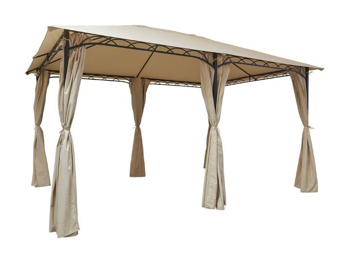 Home and More Pavillon Chloe Braun 4 × 3 m