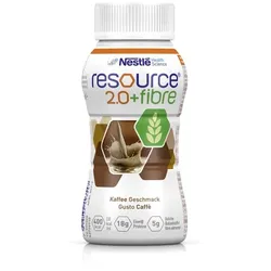 RESOURCE 2.0+fibre Kaffee 4X200 ml