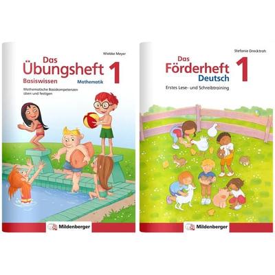 Sicher ins 2. Schuljahr – Paket: Förderprogramm Rechnen – Schreiben – Lesen, Set von , Mildenberger Verlag GmbH, 978-3-619-91411-1