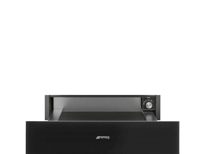 Smeg CPR115B3, Warming Drawer for Dishes, Black
