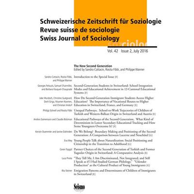 Schweizerische Zeitschrift für Soziologie 42/2, Taschenbuch von , Seismo Verlag, 978-3-03777-169-3