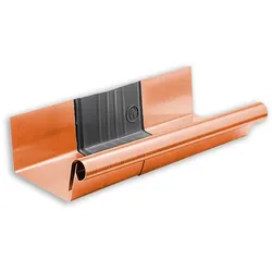 Dachrinnen-Dilatation Grömo, Kastenform, Kupfer, verschiedene Größen (Ausführung: Nenngröße 250. 85mm breit)