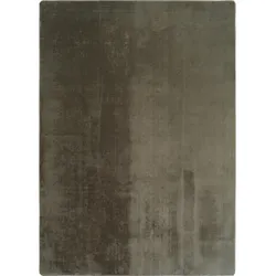 Carpetsale24 Läufer Teppich Grün 80x250 cm  Waschbarer Kurzflor Teppich, rutschfest & weich, einfarbig Design für Schlafzimmer, Küche & Flur