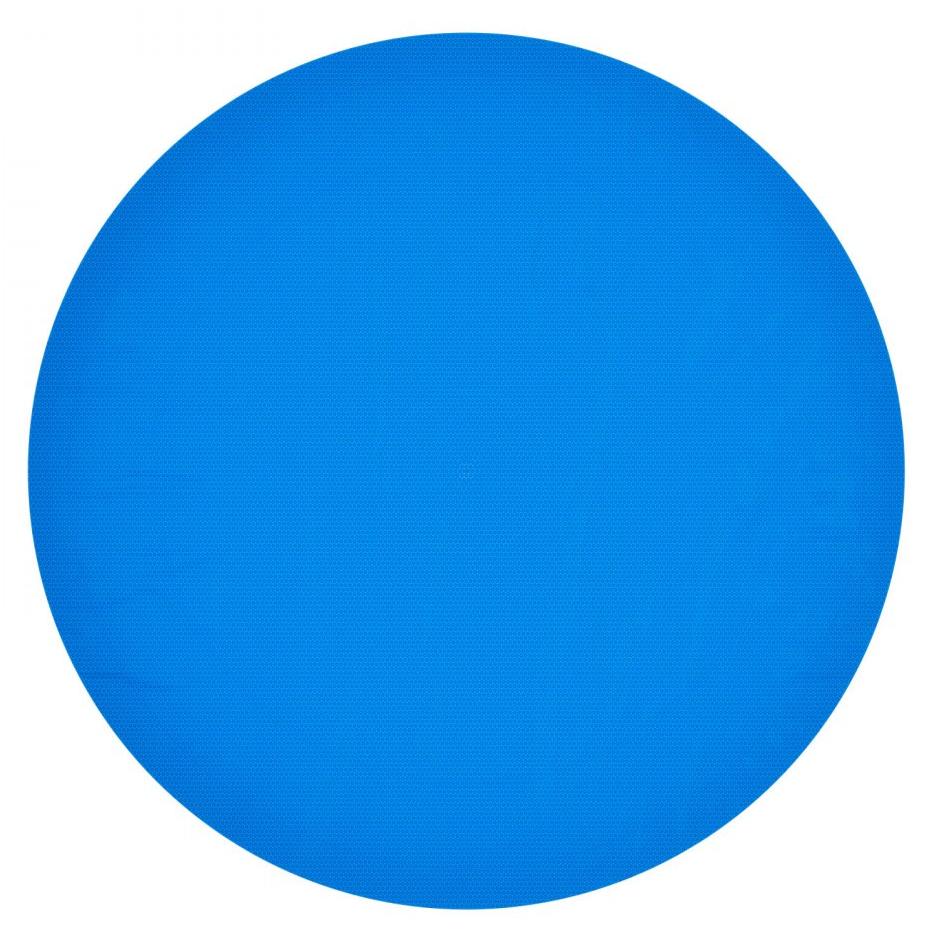 Schwimmbadabdeckung, rund, Durchmesser 731,5 cm - Solarfolie, 0,4 mm Dicke - Blau