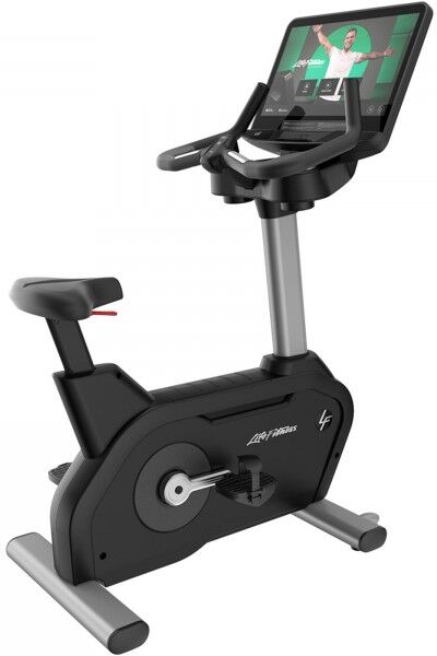 Life Fitness Integrity+ Upright Bike Arctic Silver 24