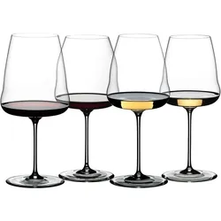 Riedel Rotwein Glas WINEWINGS, Weingläser, Transparent