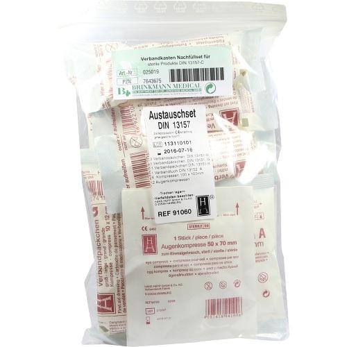 Brinkmann Medical ein Unternehmen der Dr. Junghans Verbandkasten Nachfüllset für sterile Prod.13157-c 07643675