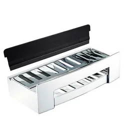 Brillantbad BYTRO Seifenkorb Edelstahl Kunststoff poliert 115x225x63 mm für Bad & WC >> zum Bohren