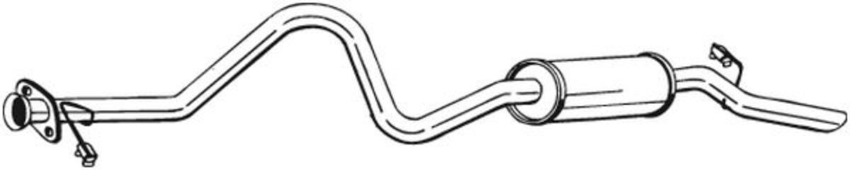 Endschalldämpfer BOSAL 283-715