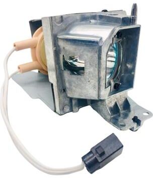Jaspertronics™ Original D4J03 Lamp & Housing for Dell Projectors - 1 Year Warranty