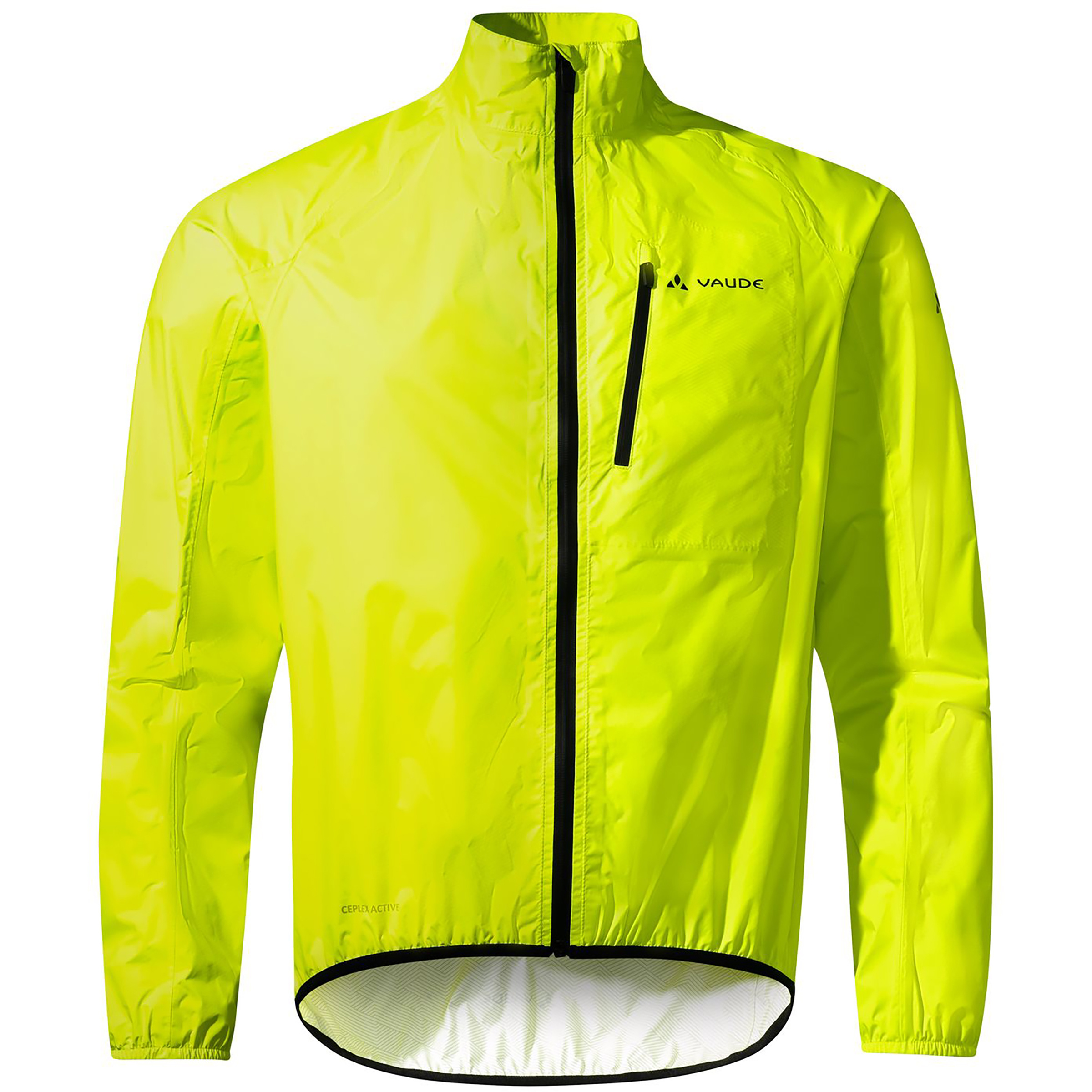 Vaude Drop III Herren Regenjacke gelb Größe M Mountainbike | Gravel Wasserdicht Wasserabweisend