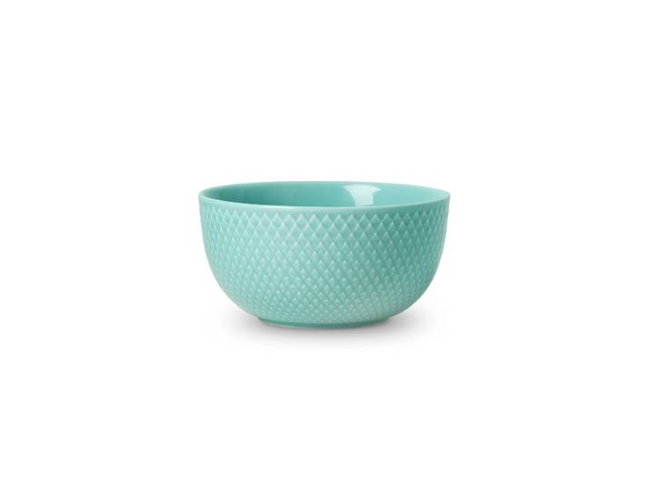 Lyngby Porcelæn Bol Rhombe 50 cl Aqua