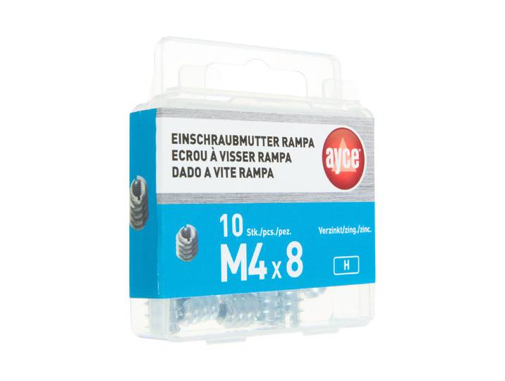 Ayce Einschraubmutter Rampa Stahl