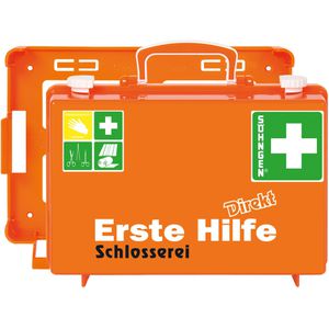 Söhngen Erste-Hilfe-Koffer DIREKT SN-CD, DIN 13157, Zusatz für Schlosserei