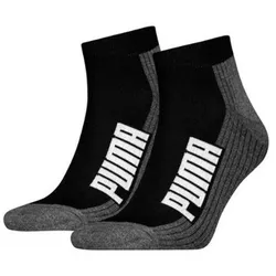 Puma Sneaker Socken Quarter Jump 2-Pack schwarz - 43-46 - 43-46