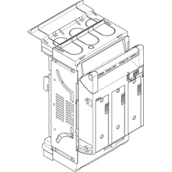ABN XTR609 NH-Trenner Gr,00 mit Universal Anschluss Montage auf Sammelschienen 60mm, EBM 70mm