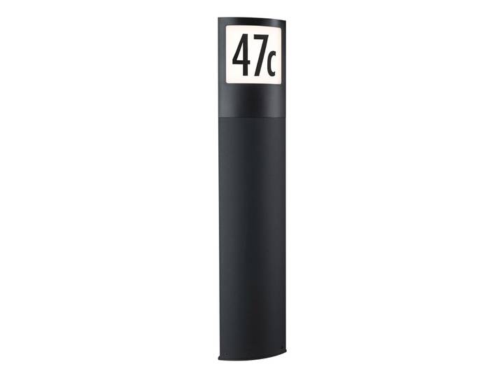 Padea Borne de Jardin avec Sensor SWR Antracit - Paulmann - Moderne - Plastique - À ampoule unique