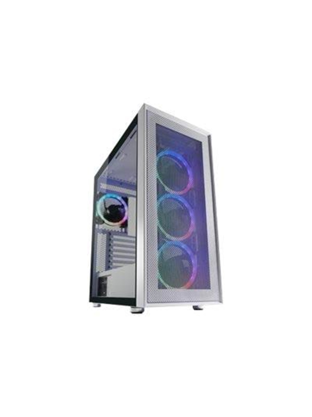 LC Power Gaming 802W White_Wanderer_X - Gehäuse - Tower - Weiß
