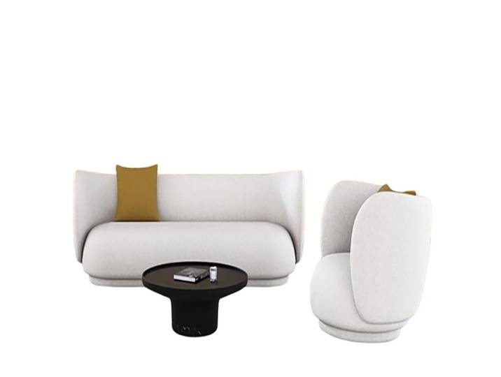 Xlmoebel Polstergarnitur Elegantes Samt Sofa in modernem Design für stilvolles Wohnen, (2+1 Sitzer, 2-tlg., Sofagarnitur 2+1 Sitzer (KD-Q1425), Hergestellt in Europa