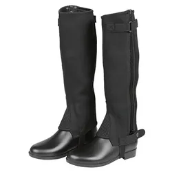 Covalliero Minichaps ClassicStretch Erwachsene schwarz, Größe: M