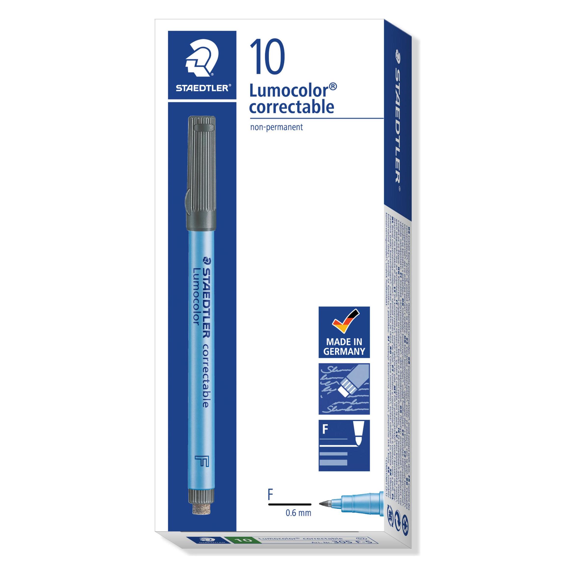Staedtler Folienstift 'Lumocolor F correctable' (1x) (305 F-5) Mindestbestellmenge: 10 Stück