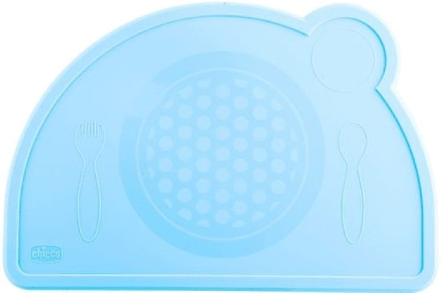 Chicco Take Eat Easy Tabuleiro Silicone 18m+ Azul