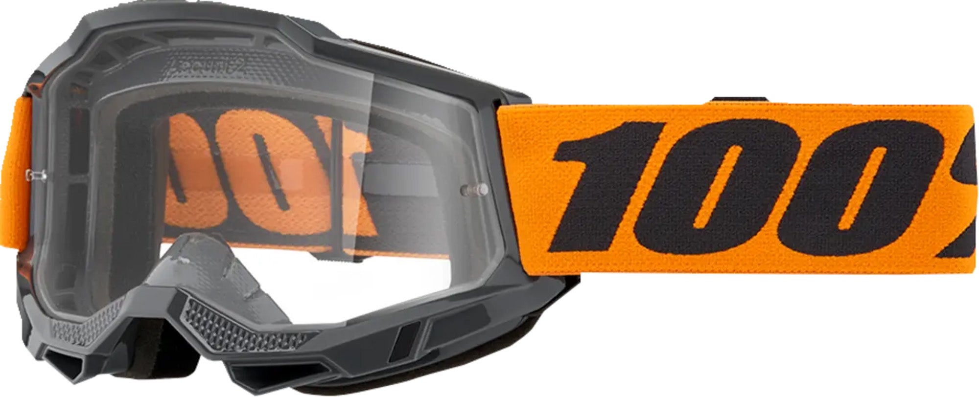 100% Accuri 2 OTG Clear Motocross Brille 50018-00009