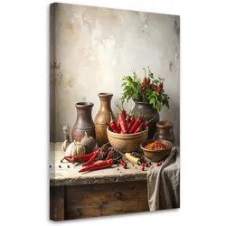 LEINWANDBILD Essen & Trinken 20x30cm