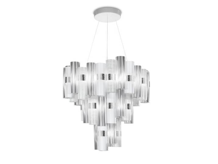 SLAMP lampe à suspension LA LOLLO XL (White - Cristalflex® / Lentiflex®)