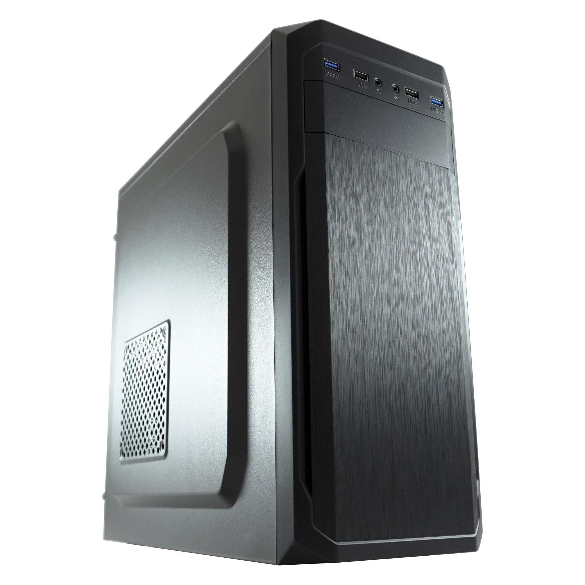 LC-Power Gehäuse MidiTower ATX 7039B black USB3.0/Audio,o.Netzteil (ATX, mATX, Mini-ITX) (LC-7039B-ON)