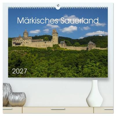 Märkisches Sauerland (hochwertiger Premium Wandkalender 2027 DIN A2 quer), Kunstdruck in Hochglanz