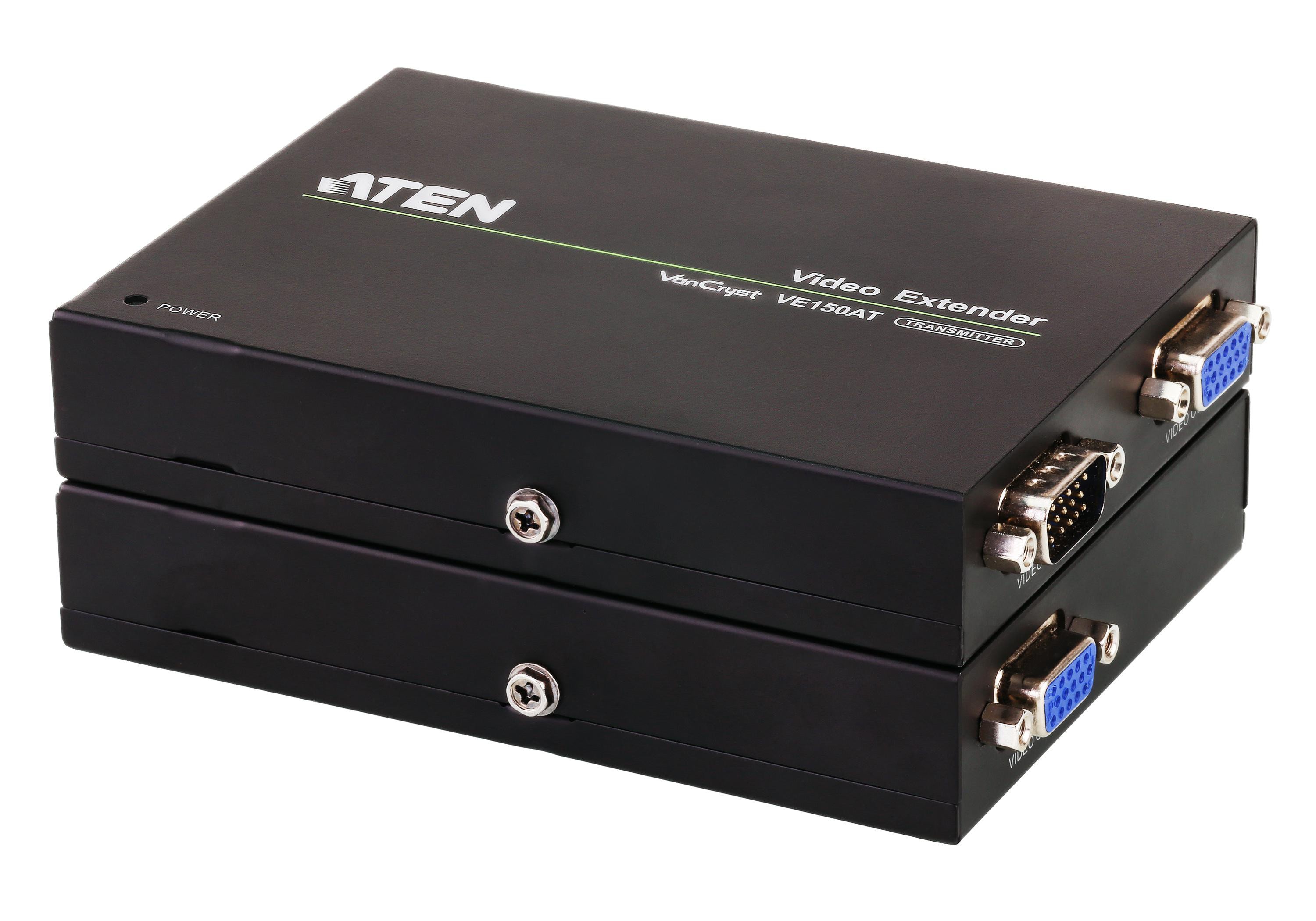 ATEN VE150A Audio-/Video-Leistungsverstärker AV-Sender & -Empfänger Schwarz