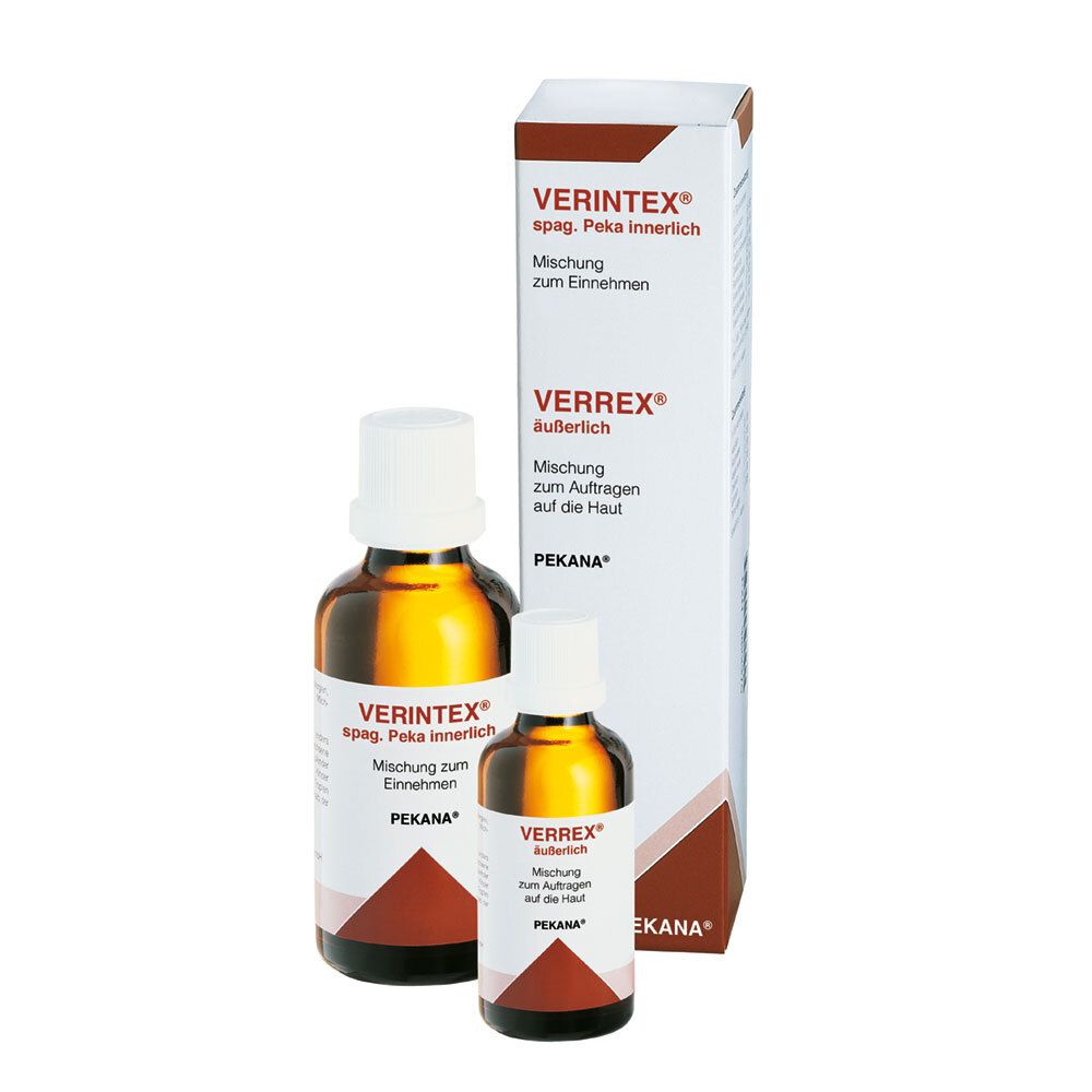Verintex spag.Peka innerlich/Verrex äußerlich 1 P Kombipackung