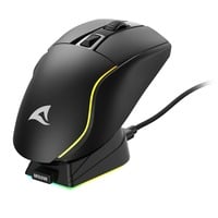 SKILLER SGM50W, Gaming-Maus schwarz, inkl. Ladestation