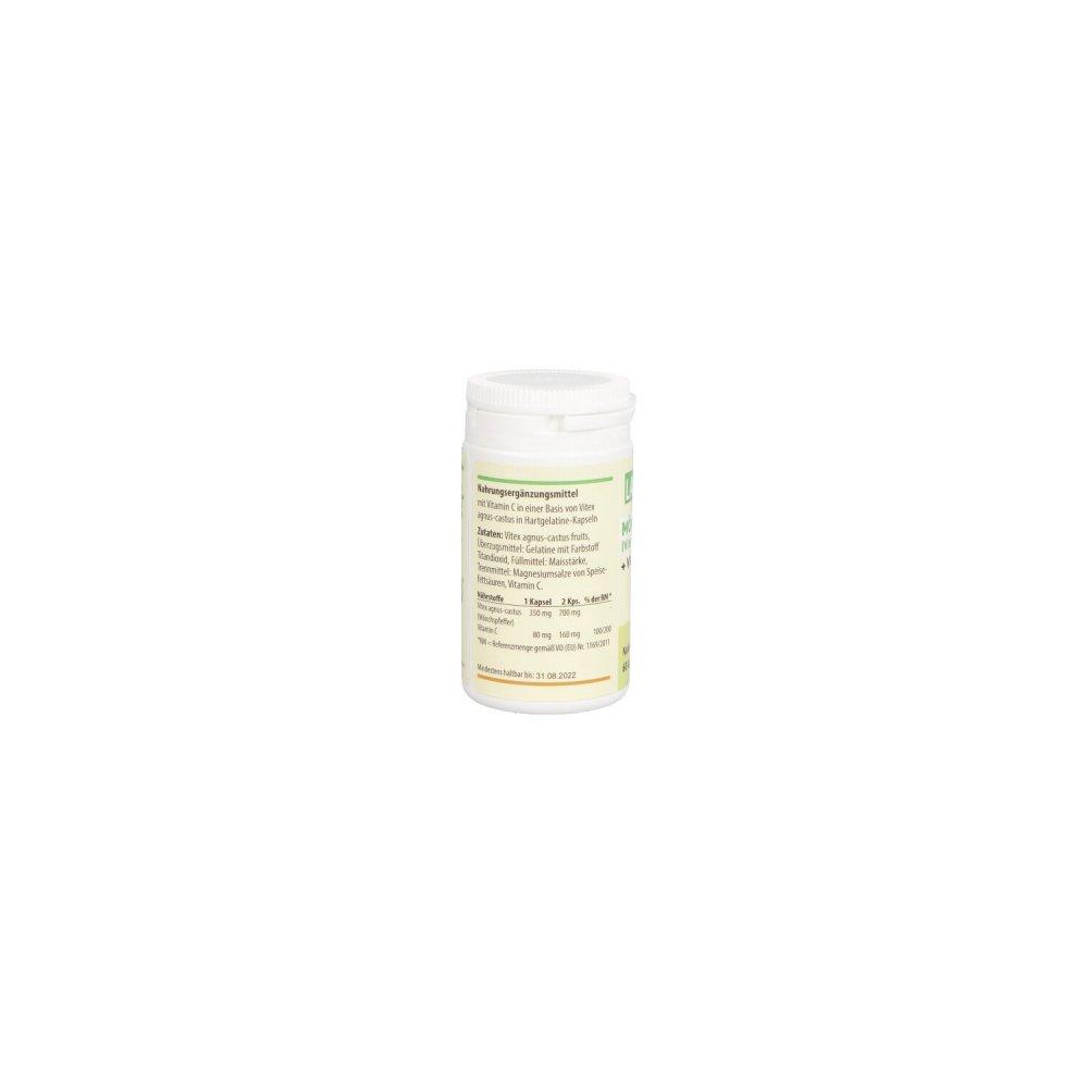 Langer vital GmbH Mönchspfeffer 350 mg+Vitamin C Kapseln 12413925