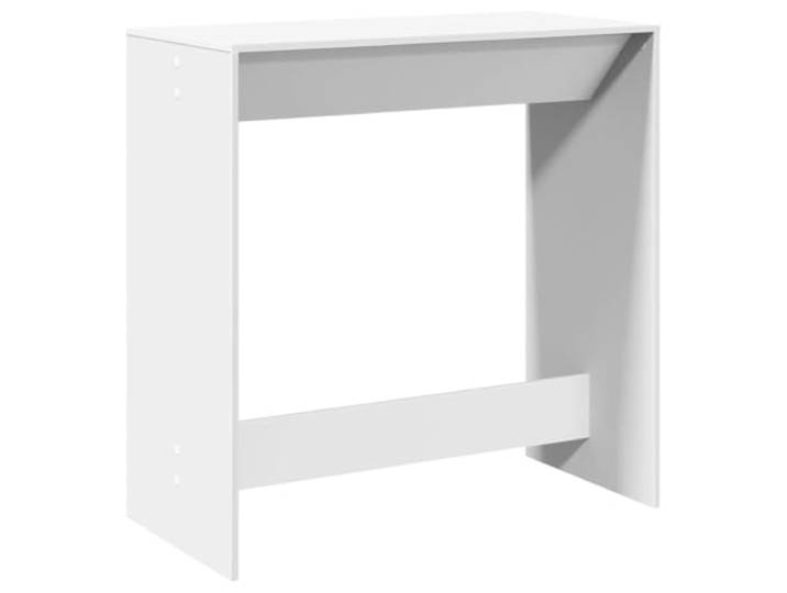 HBBMGYD Bartisch, Weiß, 102 x 50 x 103,5 cm, aus Holz Glatte Oberfläche, einfache Reinigung mit feuchtem Tuch, Wandbefestigung im Lieferumfang enthalten, Schrauben und Dübel nicht