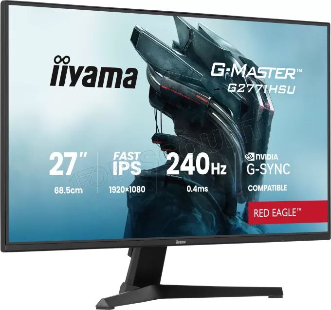 Ecran 27" Iiyama G-Master Red Eagle G2771HSU-B1 Full HD 240Hz (Noir)