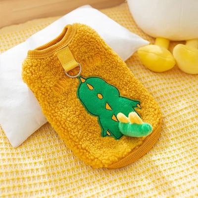 Uplifted Finds Cute Soft Cozy Pullover Cat Sweater dinosaur Tail 2.5 4 Kg