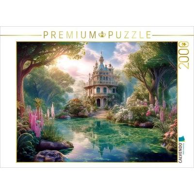 CALVENDO Puzzle Das verspielte Schlösschen | 2000 Teile Lege-Größe 90 × 67 cm Foto-Puzzle für glückliche Stunden