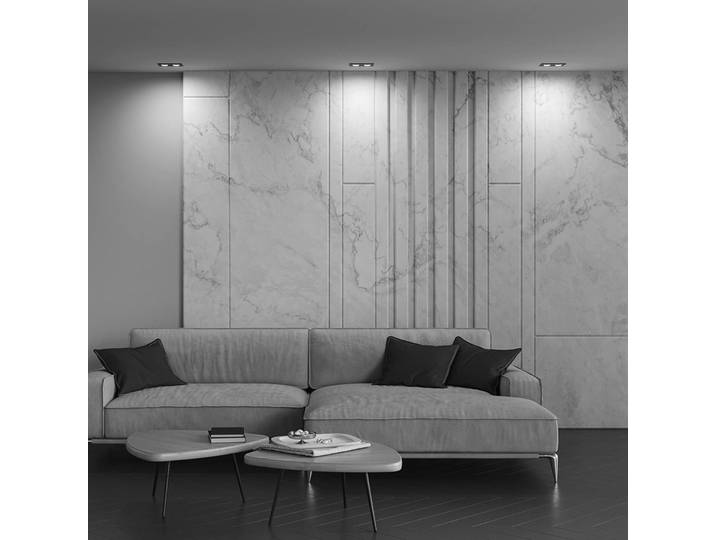 Maytoni Einbauleuchte Atom, schwarz, 2-flammig 17,5 x 9,2 cm dimmbar, schwarz, für Wohn- / Esszimmer, Aluminium, Modern, Einbaustrahler