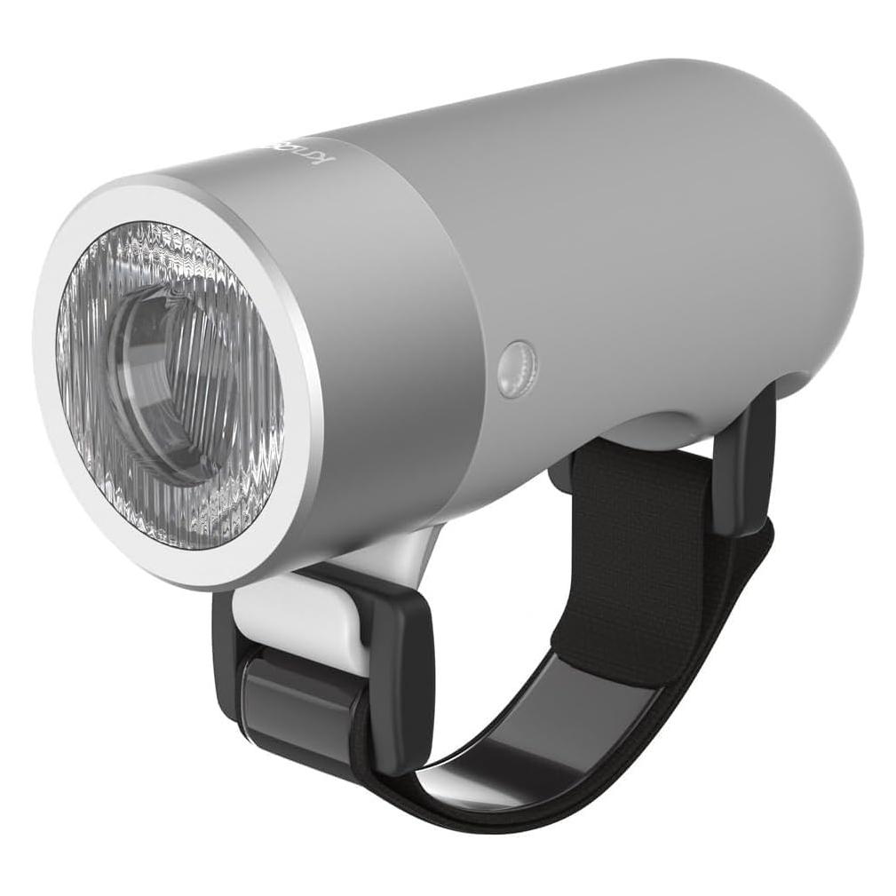 knog. Plug Fahrradlampe, StVZO, weisse LED, grey (140 Lumen) (140 lm) (40085151)