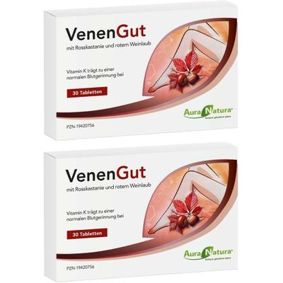 Auranatura VenenGut Tabletten 2x 2x30 St