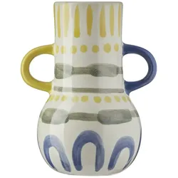 HOME STORY Vase   ¦ mehrfarbig ¦ Steingut ¦ Maße (cm): B: 12,3 H: 20