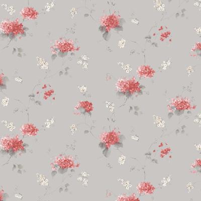 Roosevelt Hortensia Trail 20.5 In X 33 Ft Washable Wallpaper