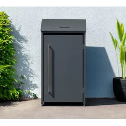 Westmann Mülltonnenbox Moderna 1   1x 240 L Anthrazit 83x72x135cm