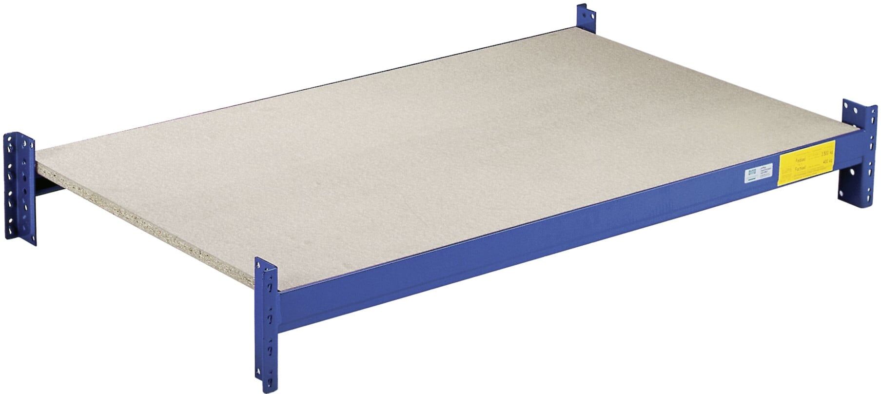 Bito Fachebene Weitspann Set / Spanplattenboden B1350xT600 mm, enzianblau (25617)