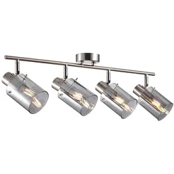 Italux SPL-5581-4-SC-SG Spot-Deckenleuchte Sardo | 4x40W E14